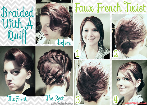 10 Fabulous Hair Tutorials For Short Hair