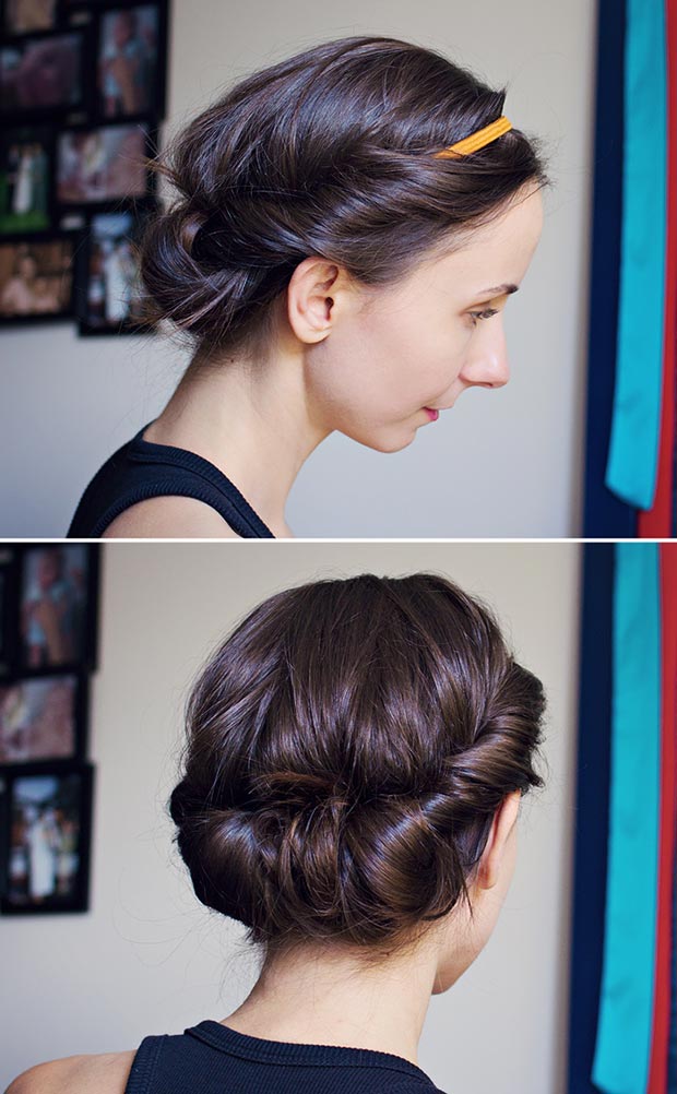 10 Simple Updos for Long Hair 10 Simple Updos for Long Hair