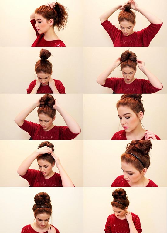 hair tutorial Messy Buns messy hair For Easy for Hair long Long bun