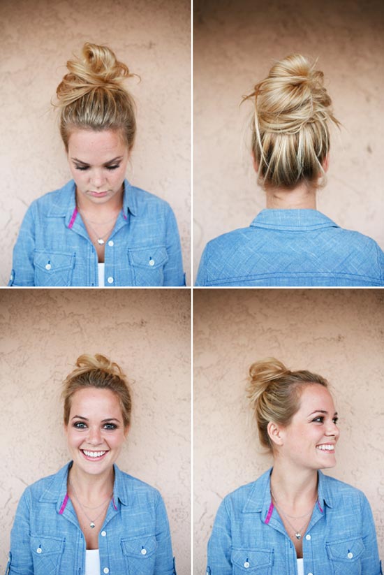 8 Easy Messy Buns For Long Hair 8 Easy Messy Buns For Long Hair
