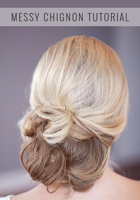 messy-chignon