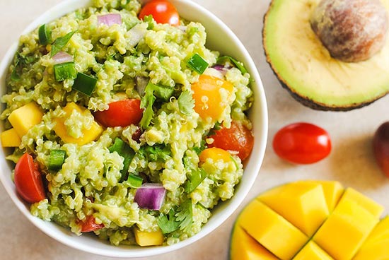 Mango-Guacamole-Quinoa
