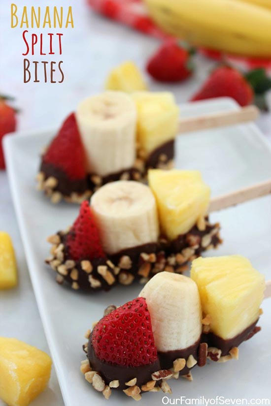 banana-split-bites