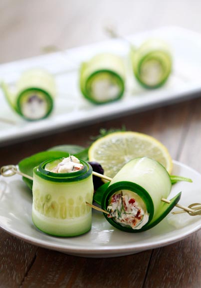 cucumberfetarolls